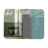 Moderne Malerei mit versammelten Buchstaben Magnet (Horizontal)