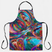 Moderne Malerei Schürze (Vorderseite)