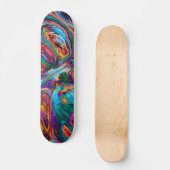 Moderne Malerei Skateboard (Vorderseite)