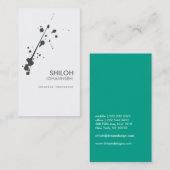 Moderne Malerei-Spritzer-Maler Visitenkarte (Vorne/Hinten)