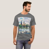 Moderne Malerei T-Shirt (Vorne ganz)