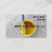 Moderne Malerei Visitenkarte (Vorderseite)