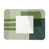 Moderne Malkunst Magnet (Horizontal)
