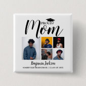 Moderne Mama | 5 FOTO ABSCHLUSS T - SHIRT Button (Vorderseite)