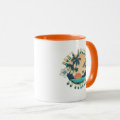 Moderne Mama an den Küsten niedlich Tasse (VorderseiteRechts)