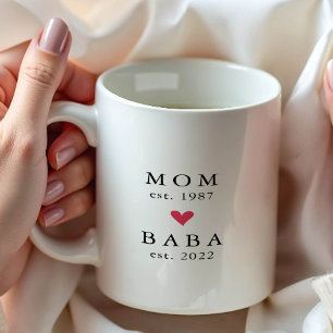 Moderne Mama   Baba Jahr Osten. Tasse