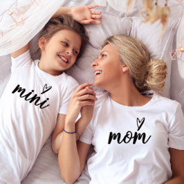 Moderne Mama Drehbuch Muttertag T-Shirt