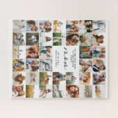 Moderne Mama-Foto-Skripte Puzzle (Horizontal)