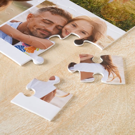 Moderne Mama-Foto-Skripte  Puzzle (Seite)