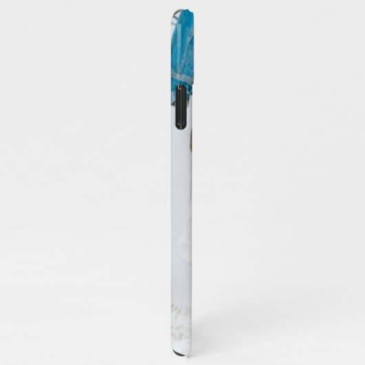 Moderne Mama Foto & Super Mama | Geschenk für Mama iPhone Hülle (Rechte Seite)