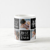 Moderne Mama FotoCollage Kaffeetasse (Mittel)