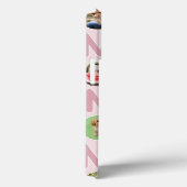 Moderne Mama Fotovorlage Rosa Case-Mate iPhone Hülle (Rückseite / Rechts)