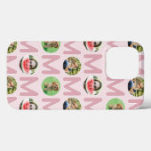 Moderne Mama Fotovorlage Rosa Case-Mate iPhone Hülle (Rückseite (Horizontal))