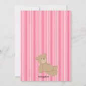 Moderne Mama für die Kinderdusche Einladung (Rückseite)