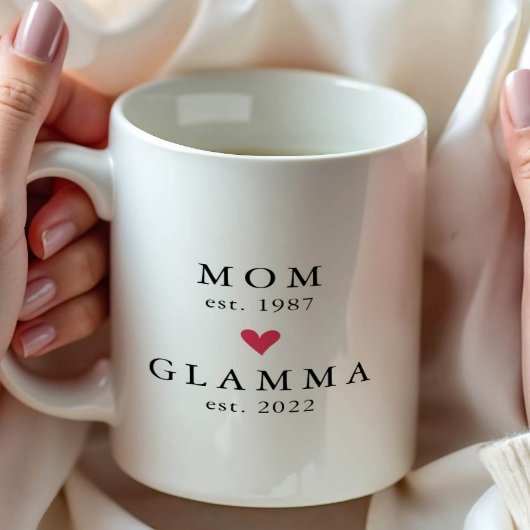 Moderne Mama | Glamma Year Est. Tasse