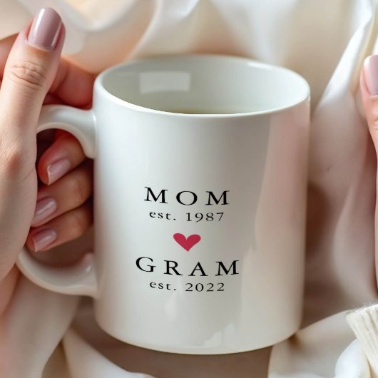 Moderne Mama | Gram Year Est. Tasse