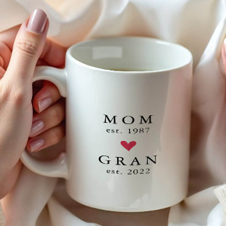 Moderne Mama | Gran Year Est. Tasse