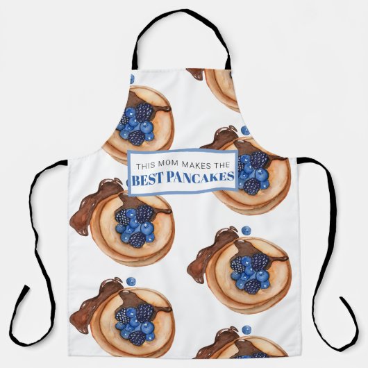 Moderne Mama macht das Beste aus Pancakes Schürze (Vorderseite)