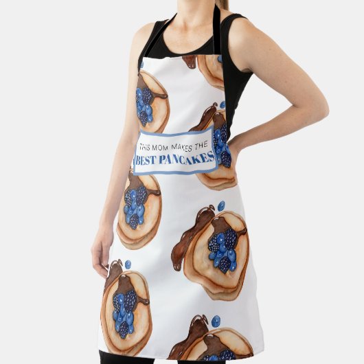 Moderne Mama macht das Beste aus Pancakes Schürze (InSitu)