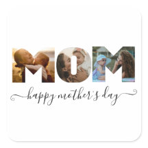 Moderne MAMA Mama 3 Foto Collage Happy Mother's Da