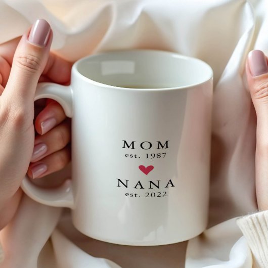 Moderne Mama | Nana Year Est. Tasse