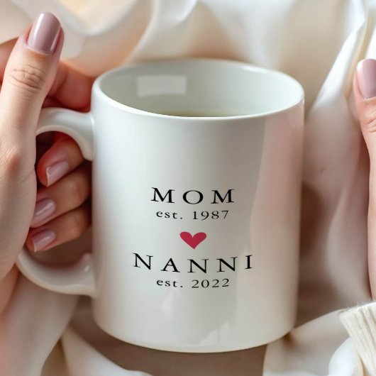 Moderne Mama | Nanni Year Est. Tasse
