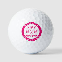 Moderne Mama Personalisiert Name Golf Lover Clubs