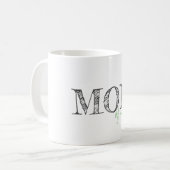 Moderne Mama von Twins Gray Babies Kinder Kaffeetasse (Vorderseite Links)