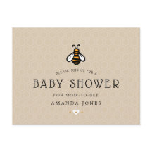 Moderne Mama-zu-Bee-Babydusche