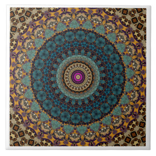 Moderne Mandala Keramik Tile Fliese