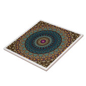 Moderne Mandala Keramik Tile Fliese (Seite)