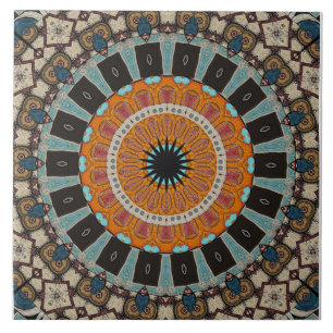 Moderne Mandala Keramik Tile Fliese