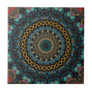 Moderne Mandala Keramik Tile Fliese