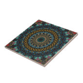 Moderne Mandala Keramik Tile Fliese (Seite)