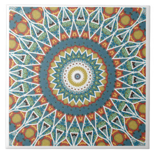 Moderne Mandala Keramik Tile Fliese