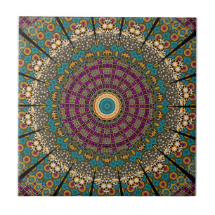 Moderne Mandala Keramik Tile Fliese