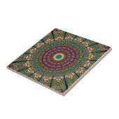 Moderne Mandala Keramik Tile Fliese (Seite)