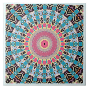Moderne Mandala Keramik Tile Fliese