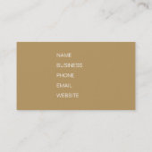 Moderne Maniküre Nagelkunst Visitenkarte (Rückseite)