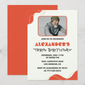 Moderne Männer Einladungen zum 73. Geburtstag (Vorne/Hinten)