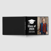Moderne Männer Foto High School oder Uni-Abschluss Gästebuch (Voll)