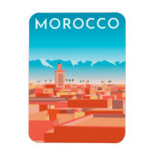 Moderne Marakesh Travel Magnet (Vertikal)