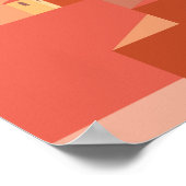 Moderne Marakesh Travel Poster (Ecke)