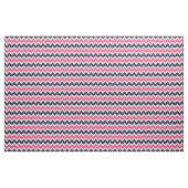 Moderne Marine und Rosa Zickzack Stoff (Fat Quarter (45,7 x 55,9 cm))
