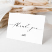 Moderne Markenbedankung Dankeskarte