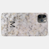 Moderne Marmor Case-Mate iPhone Hülle (Rückseite (Horizontal))