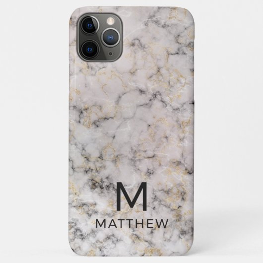 Moderne Marmor Case-Mate iPhone Hülle (Rückseite)