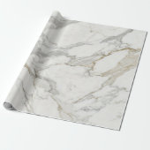 Moderne Marmor-Optik 2024 Geschenkpapier (Ungerollt)