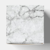 Moderne Marmorbox mit Gastgeschenk Hochzeit Geschenkschachtel (Oben)