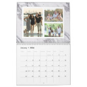 Moderne Marmorfotografie 36-Image-Familie Kalender (Jan 2026)
